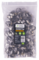 Хомуты нержавеющая сталь Ultima, 10-16 мм, ширина 9 мм, 100 шт/пакет Хомуты нержавеющая сталь Ultima, 10-16 мм, ширина 9 мм, 100 шт/пакет