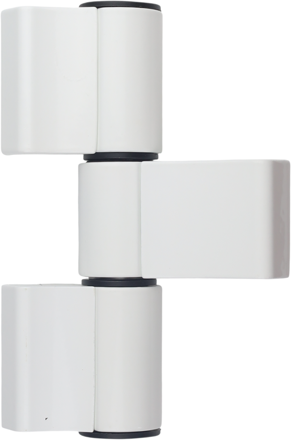 Петля DORF для алюм. дверей, 3-х секционная, с подшип, с крепежом для холод. алюм. (1к.-30 шт), Белая Петля DORF для алюм. дверей, 3-х секционная, с подшип, с крепежом для холод. алюм. (1к.-30 шт), Белая