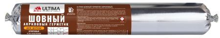 ULTIMA, шовный герметик акриловый для дерева, 600 мл