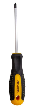 Отвертка Ultima, Ph2 х38 мм, CrV, 2-х компонентная рукоятка "anti slip"