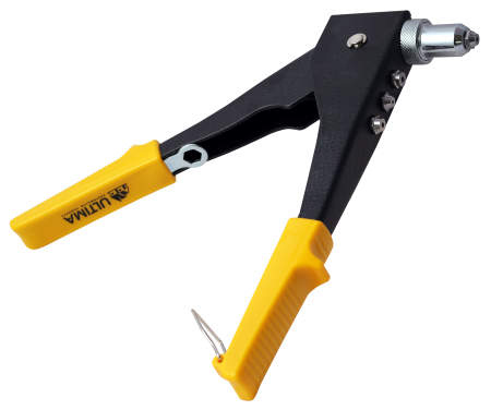 Заклепочник Ultima, 250 мм, переставной 0-90 град., заклепки 2,4/3,2/4,0/4,8 мм Заклепочник Ultima, 250 мм, переставной 0-90 град., заклепки 2,4/3,2/4,0/4,8 мм