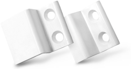 WS (WINDOW SYSTEM) Крепление верхнее и нижнее АБС (комплект)