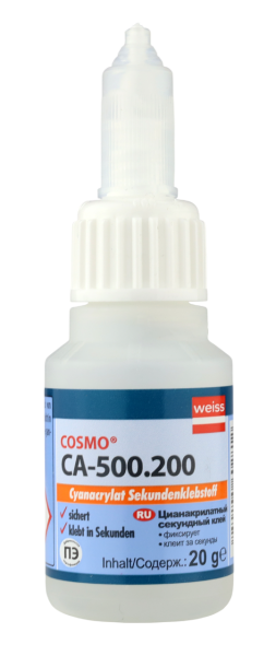 COSMO CA-500.200 Клей секундный, 20 гр COSMO CA-500.200 Клей секундный, 20 гр
