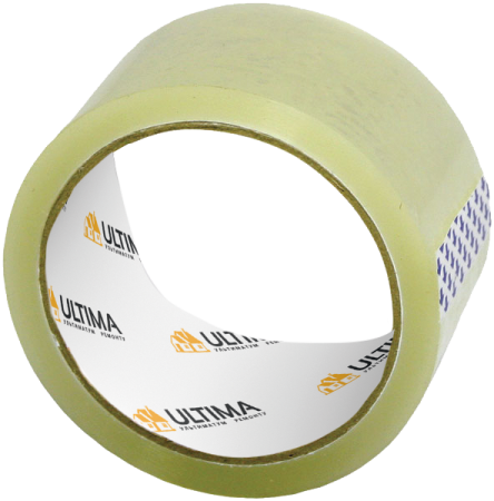 ULTIMA Клейкая упаковочная лента, ширина 50 мм, длина 57 м, Прозрачный