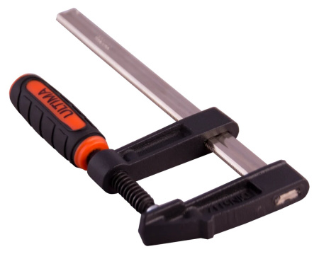 Струбцина Ultima, 150х50 мм, F-образная, 2-к рукоятка Струбцина Ultima, 150х50 мм, F-образная, 2-к рукоятка