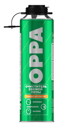 Очиститель монтажной пены OPPA, 500 мл Очиститель монтажной пены OPPA, 500 мл