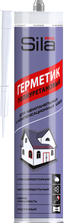 Sila PRO герметик полиуретановый, Белый, 280 мл  Sila PRO герметик полиуретановый, Белый, 280 мл