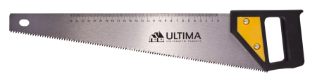 Ножовка по дереву Ultima Lite, 400 мм, каленный зуб, пластиковая рукоятка