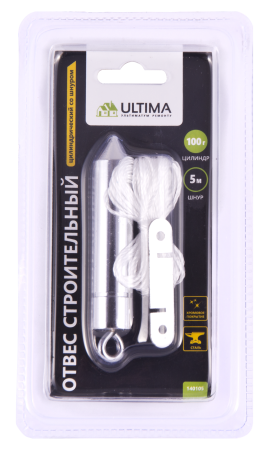 Отвес строительный, цилиндр 100 г