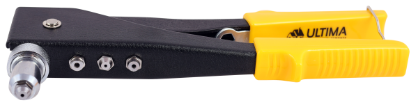Заклепочник Ultima, 250 мм, переставной 0-90 град., заклепки 2,4/3,2/4,0/4,8 мм Заклепочник Ultima, 250 мм, переставной 0-90 град., заклепки 2,4/3,2/4,0/4,8 мм