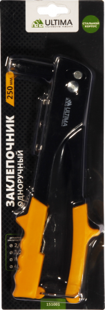Заклепочник Ultima, 250 мм, заклепки 2,4/3,2/4,0/4,8 мм, стальной корпус Заклепочник Ultima, 250 мм, заклепки 2,4/3,2/4,0/4,8 мм, стальной корпус