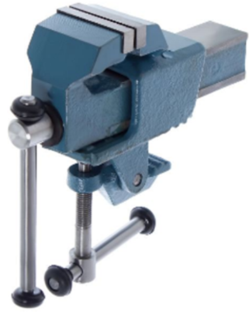 Тиски слесарные Ultima, 63 мм, крепление для стола, винтовой зажим Тиски слесарные Ultima, 63 мм, крепление для стола, винтовой зажим