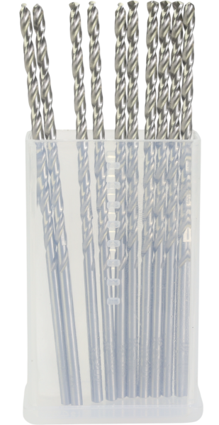 Сверло по металлу профессиональное НSS-G DIN 340 удлиненное 3,0х66х100мм (1 уп-10 шт), Sila