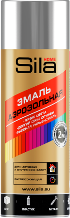Sila HOME Max Paint, хромированный металлик, краска аэрозольная